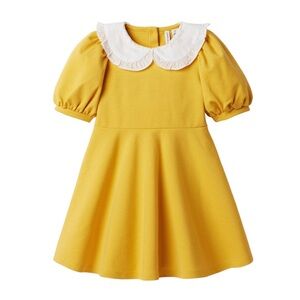 Janie & Jack Mustard Yellow Dress size 12
